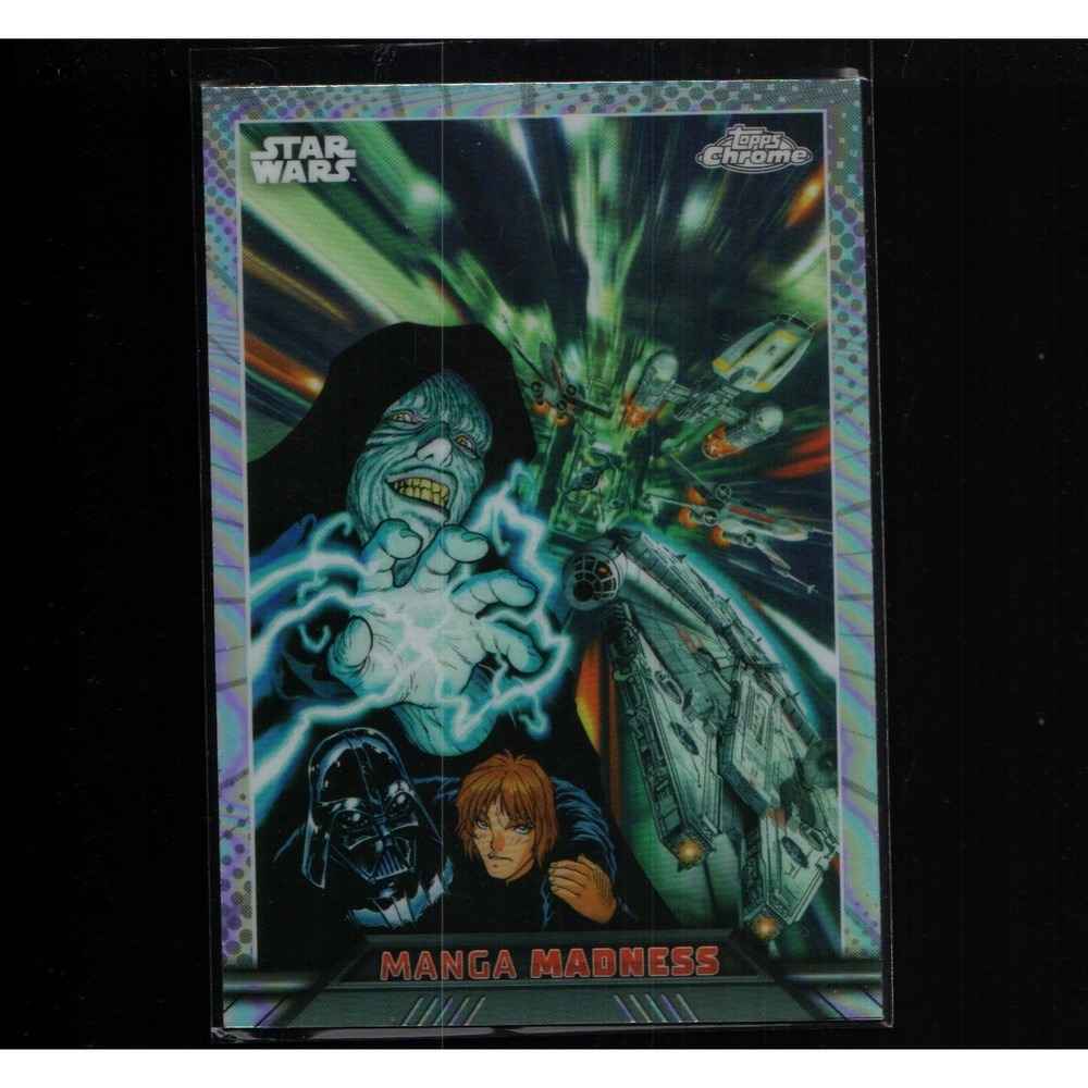 2023 TOPPS CHROME STAR WARS MANGA MADNESS #MM-13 THE EMPEROR DARTH VADER